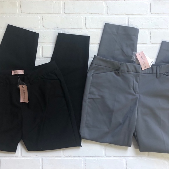 New Women/'s Philosopy Slant Pocket Ankle Pant MSRP $68